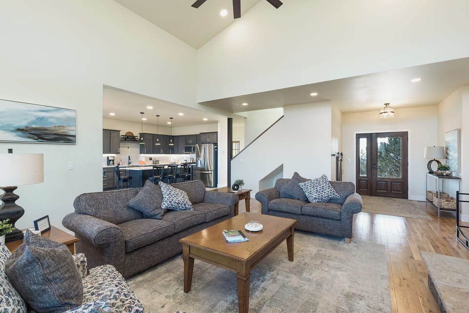 Main Living Space and Kitchen