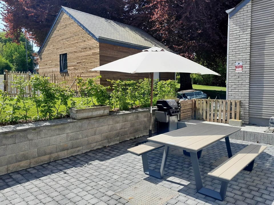 Terrasse BBQ au gaz
