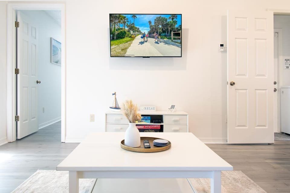 Living room with Smart TV