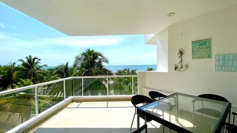 Amplio balcón 
