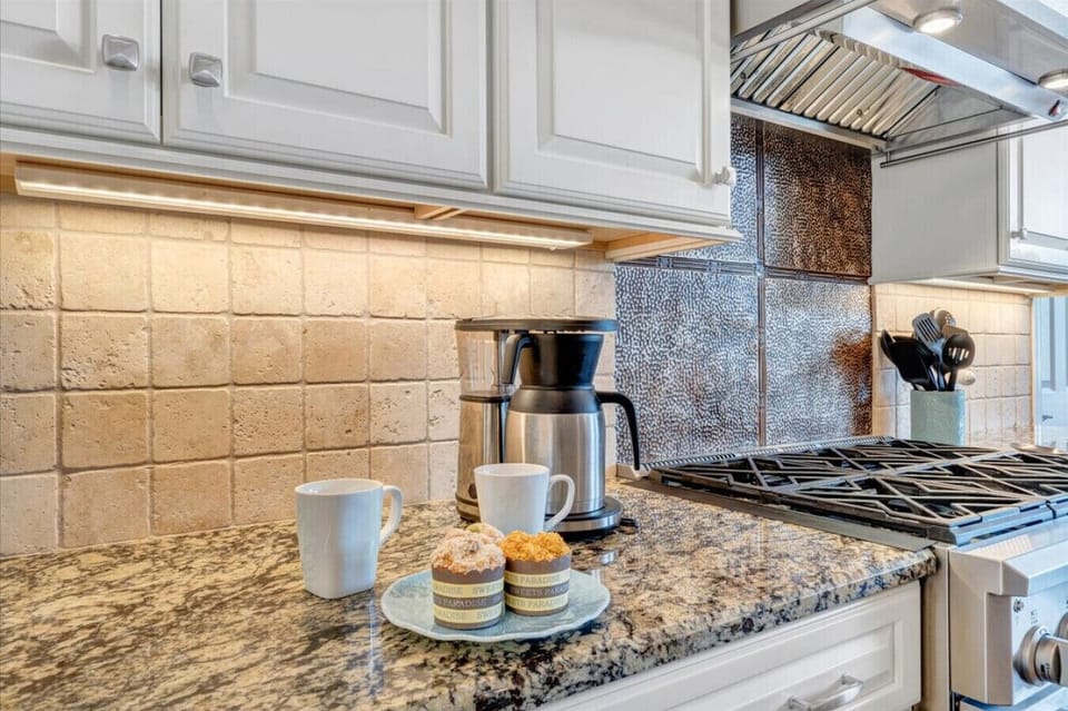 Enjoy a morning cup of coffee