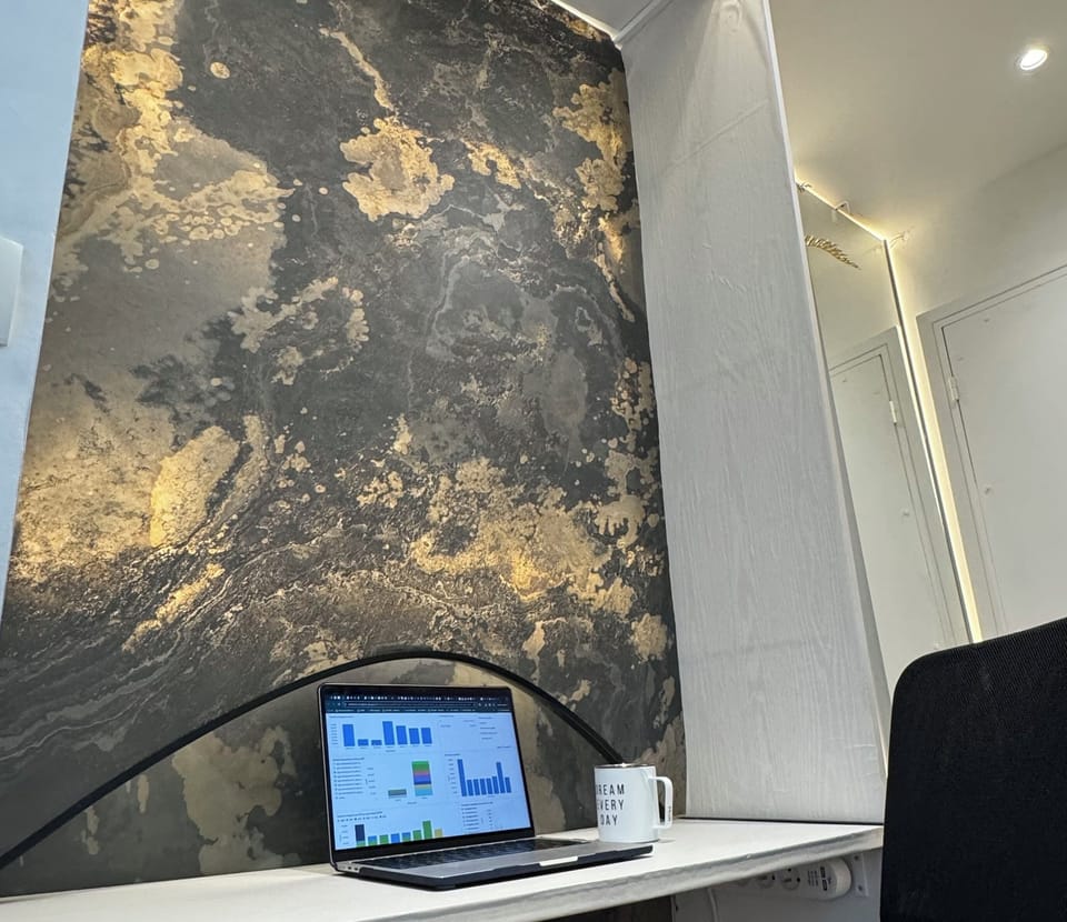 Full office with privacy and high speed wifi