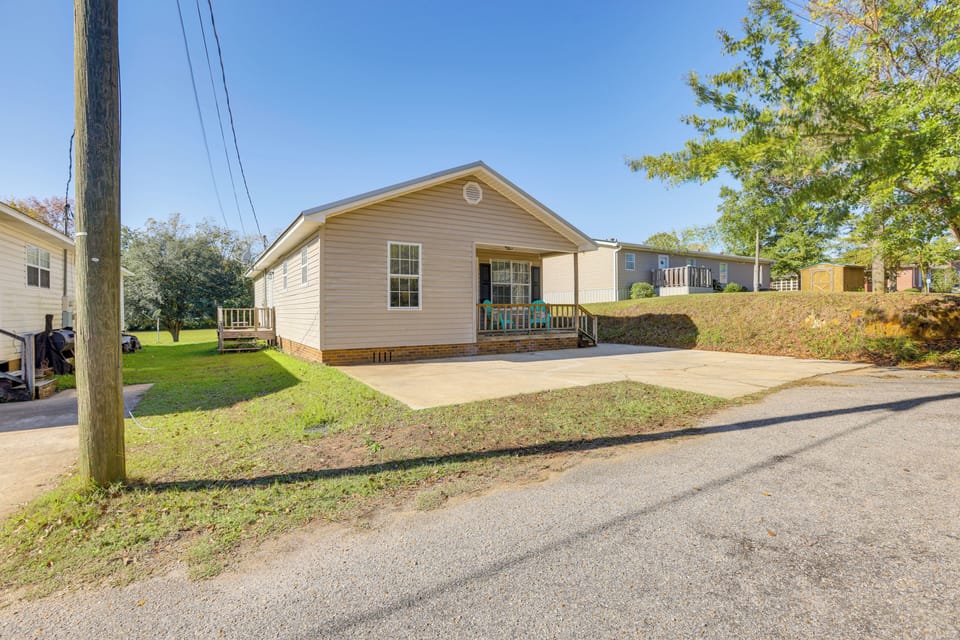Property Exterior | Keyless Entry | Single-Story Home