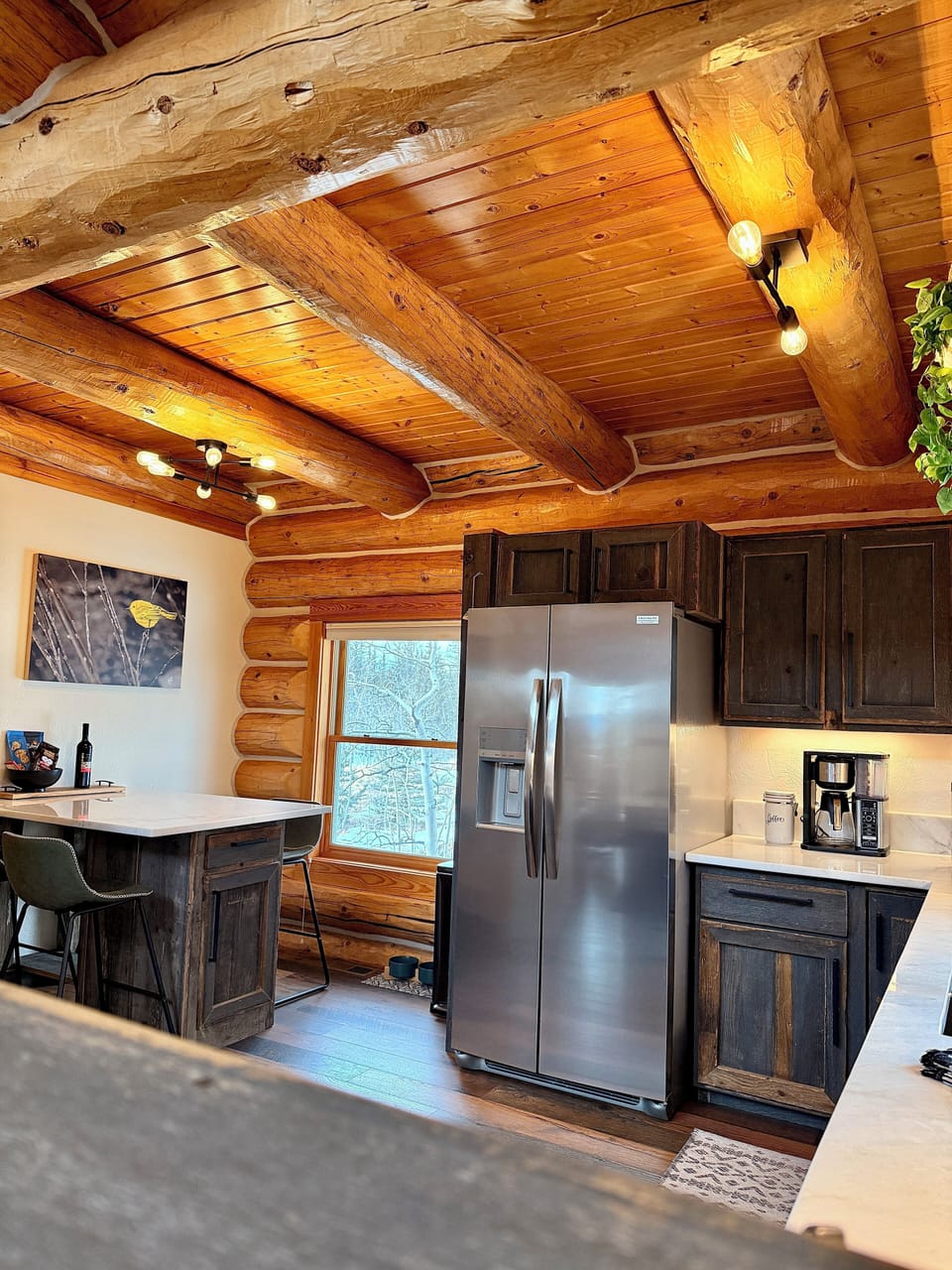 Modern yet rustic remodeled kitchen - fully stocked! for all your cooking needs!