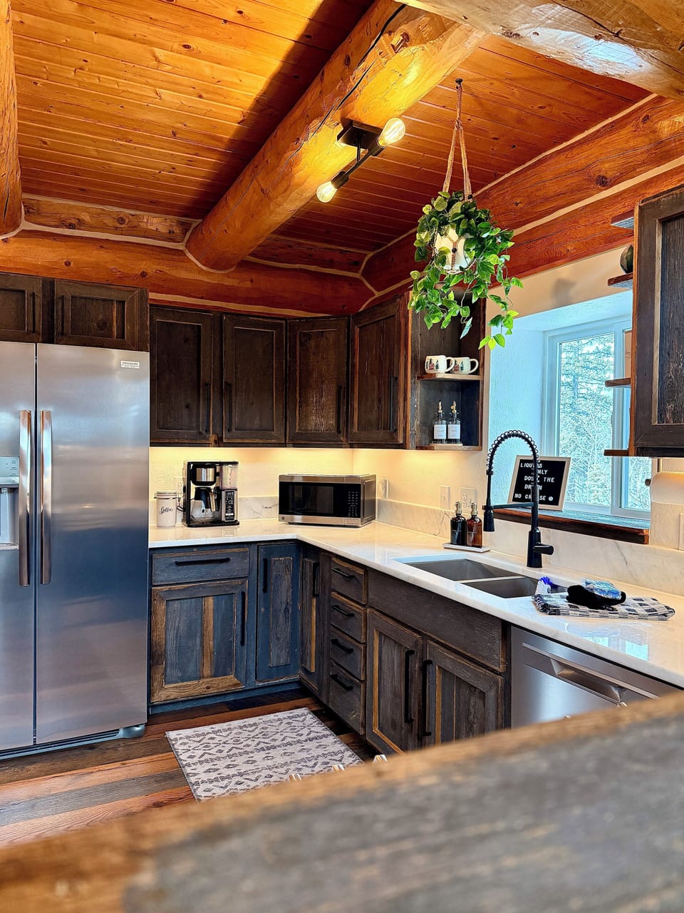 Large open kitchen