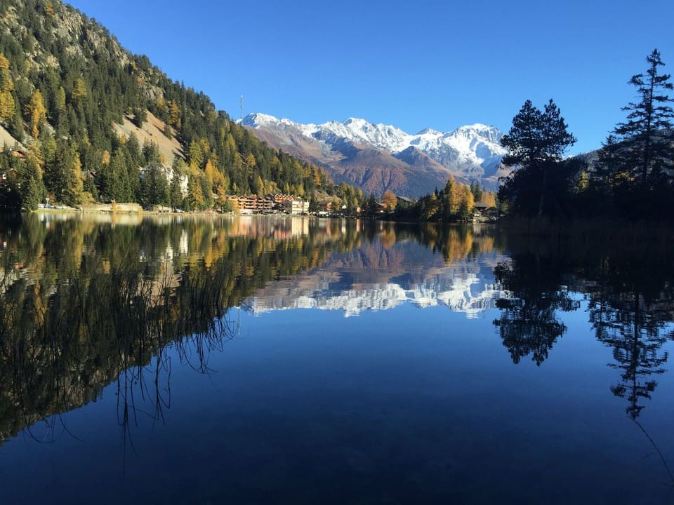 Water, Body Of Water, Water Resources, Mountainous Landforms, Mountain, Watercourse, Natural Landscape, Reflection, Bank, Mountain Range