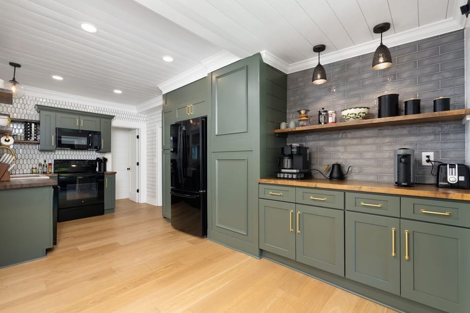 Modern appliances and everything in between.