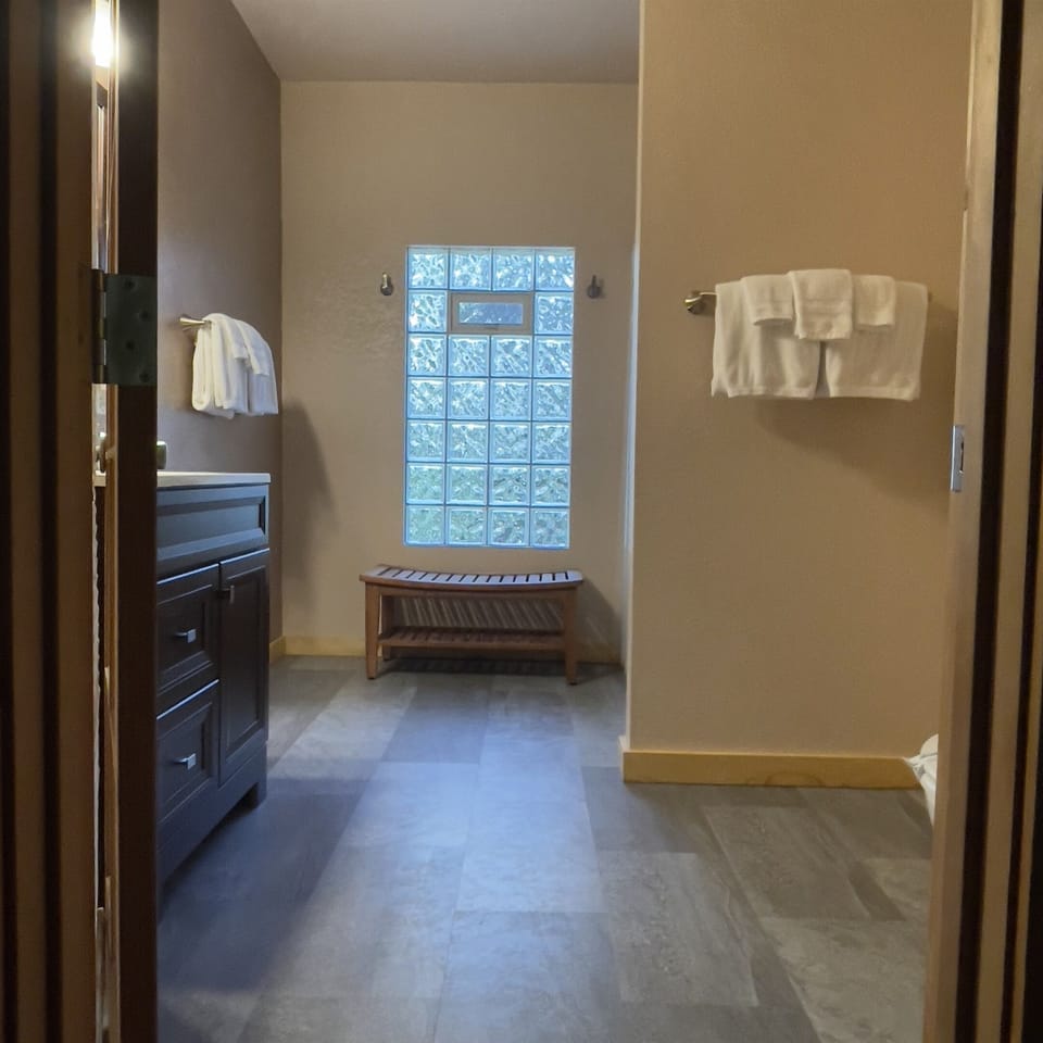 Newly remodeled bathroom