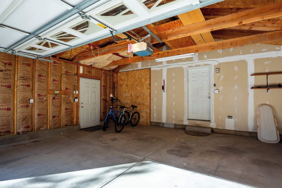 Large garage that can fit your vehicle. 