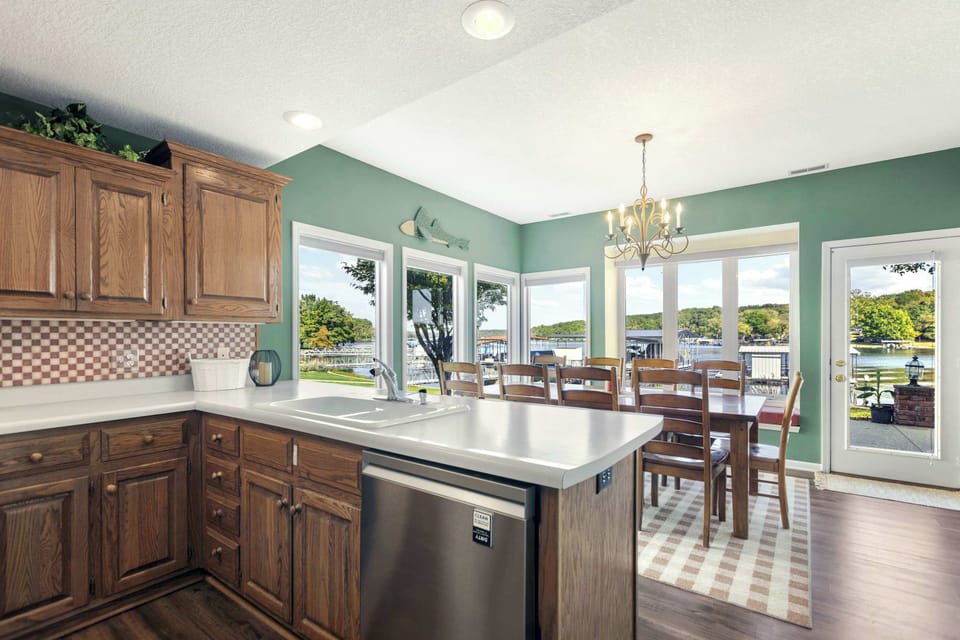 Whip up your favorite meals in the full kitchen