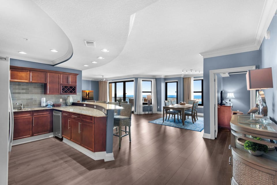 Spacious and open