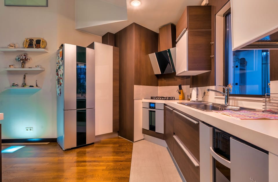 Tbilisi Bliss Penthouse - Kitchen Area