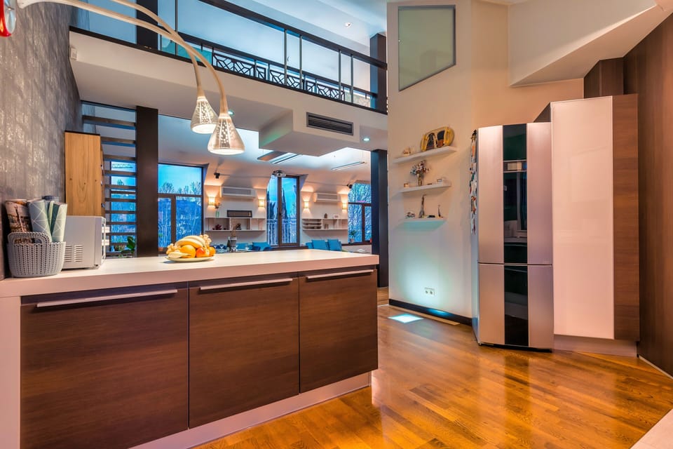 Tbilisi Bliss Penthouse - Kitchen Island
