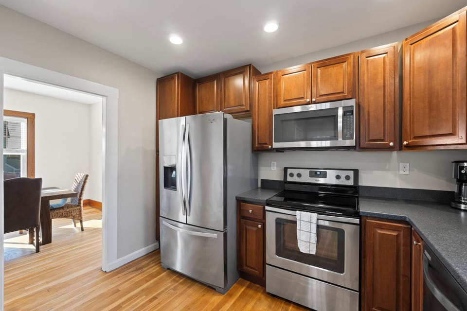 Fully equipped kitchen