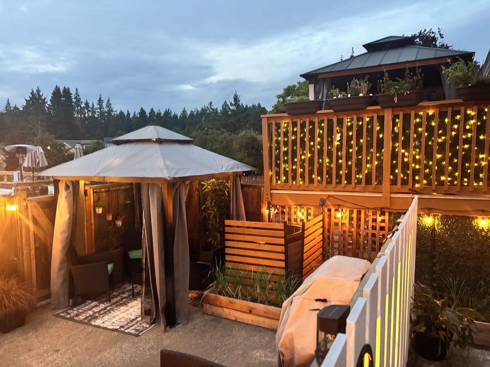 Private patio