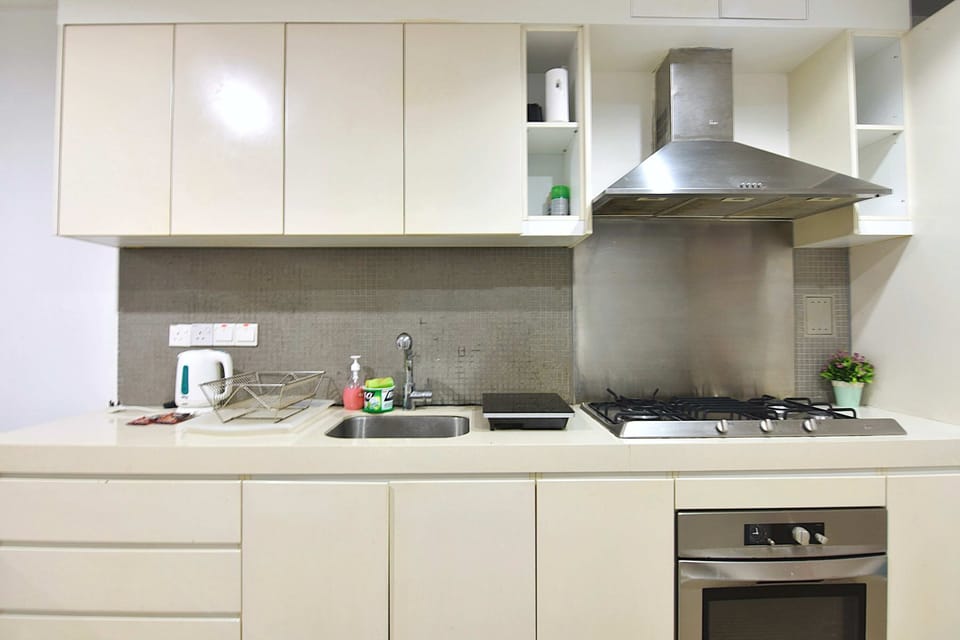 A kitchen.
