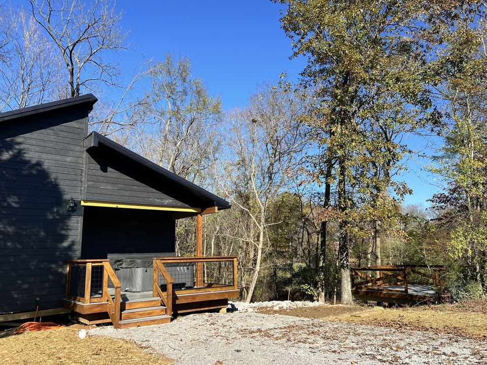 Black Bear Hot Tub and Separate Deck