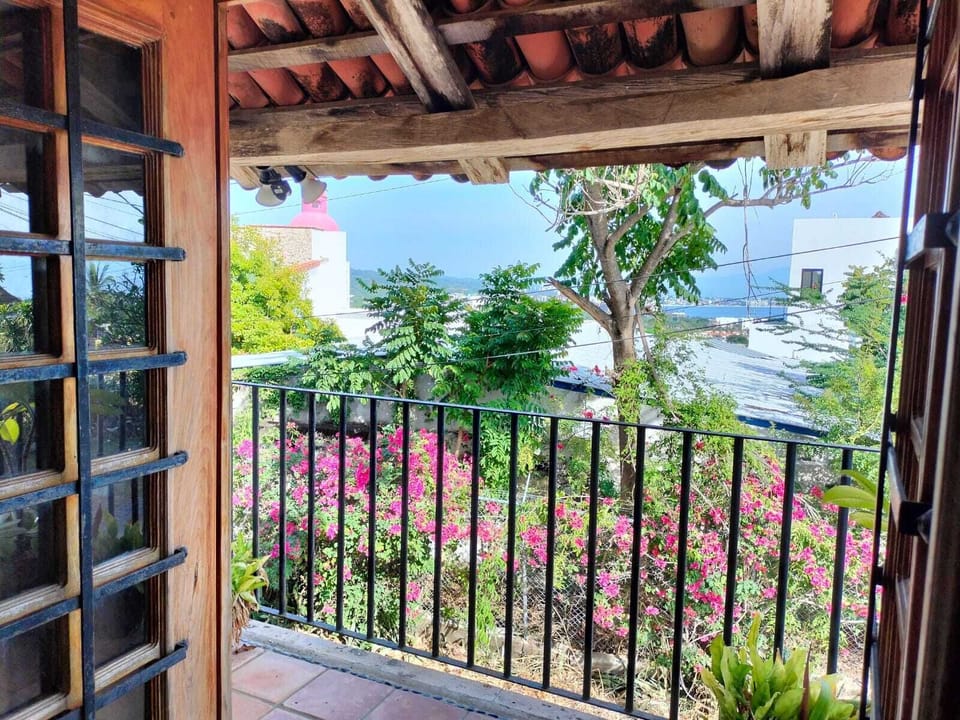 Balcony living room view