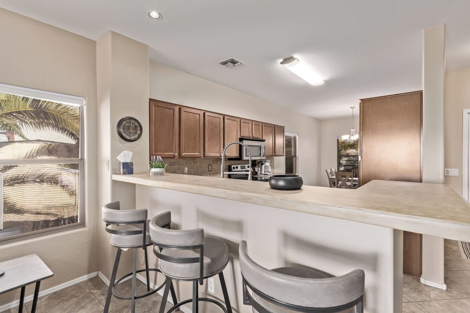 Bar area
