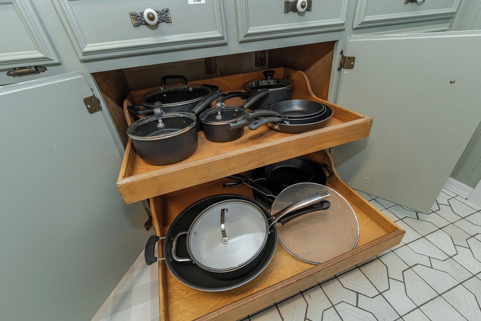 lots and lots of new pans!