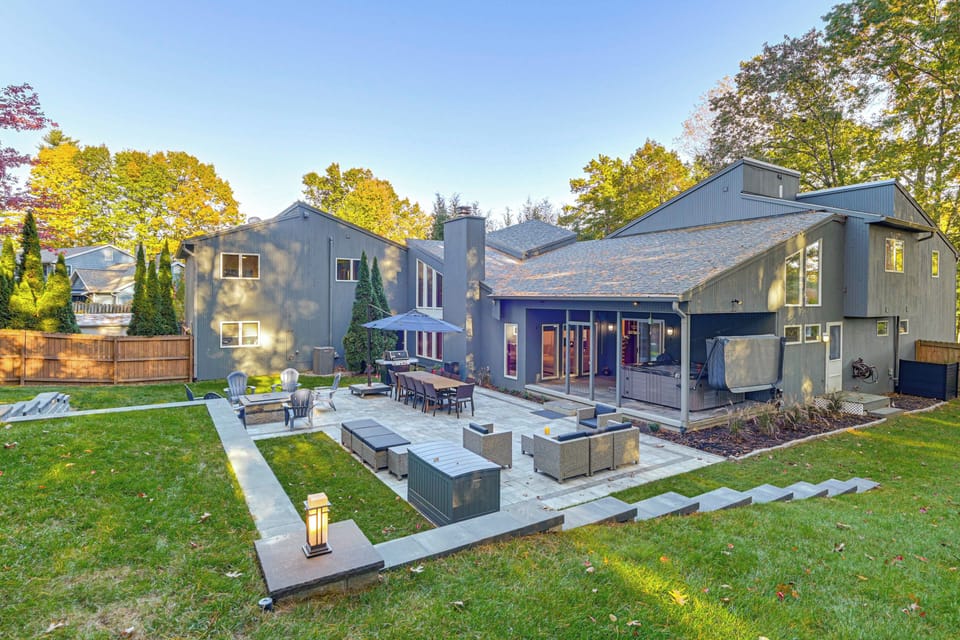 Queensbury Vacation Rental | 5BR | 3.5BA | Stairs Required | 5,600 Sq Ft