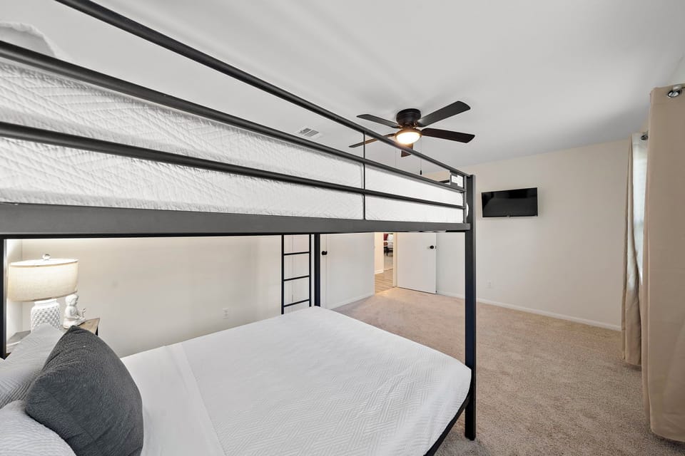 TV included in all bedrooms.