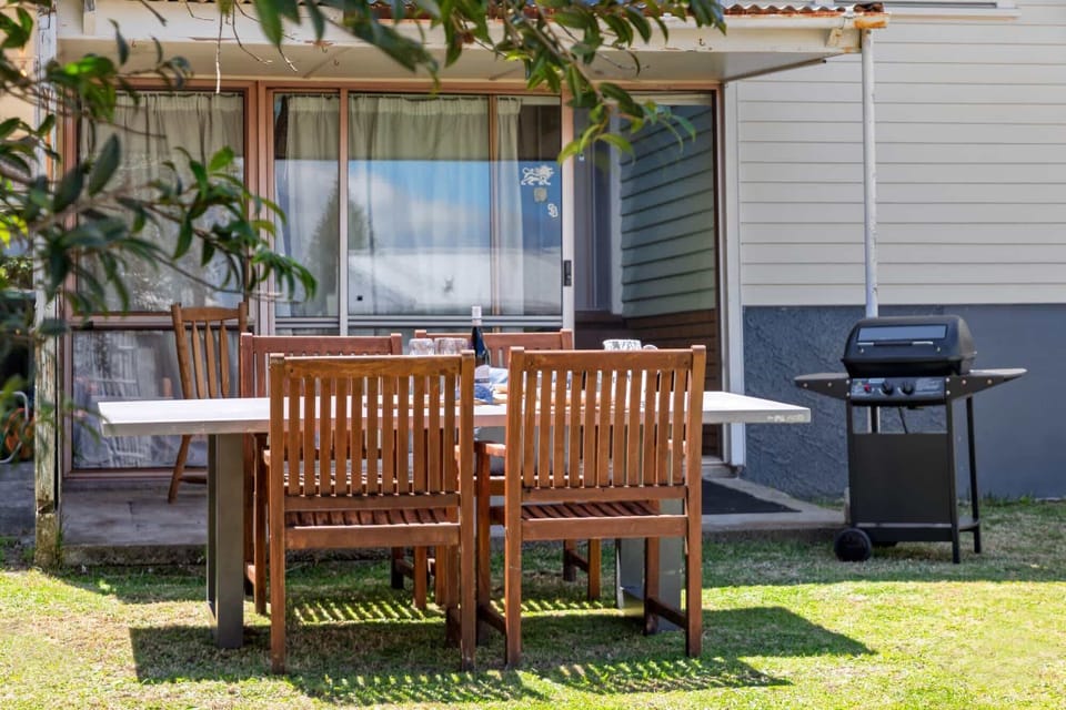 Outdoor dining area