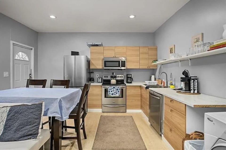 Kitchen fully equipped with essentials