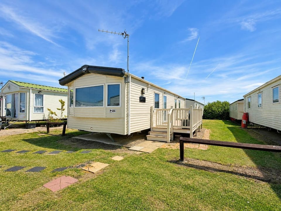 The sofas in this beautiful caravan are big enough for the whole family to relax on and catch up. Grab some blankets and snuggle up ready for a movie night at your holiday home in Essex.