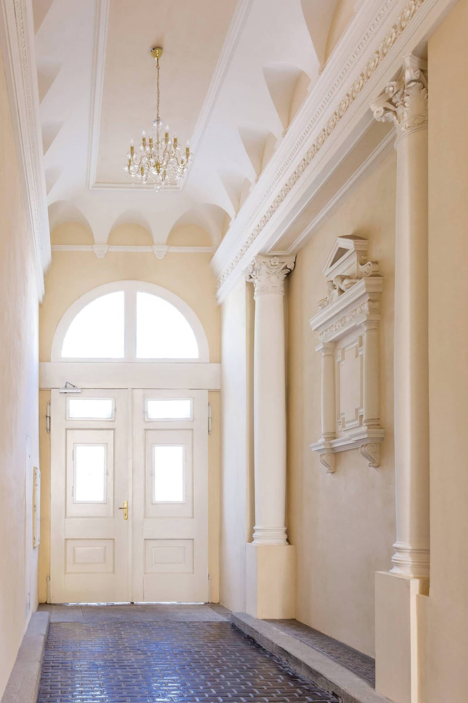 Entrance of the building