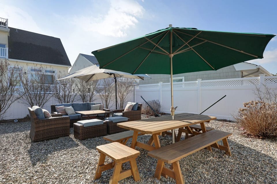 Relax and unwind in this spacious outdoor oasis