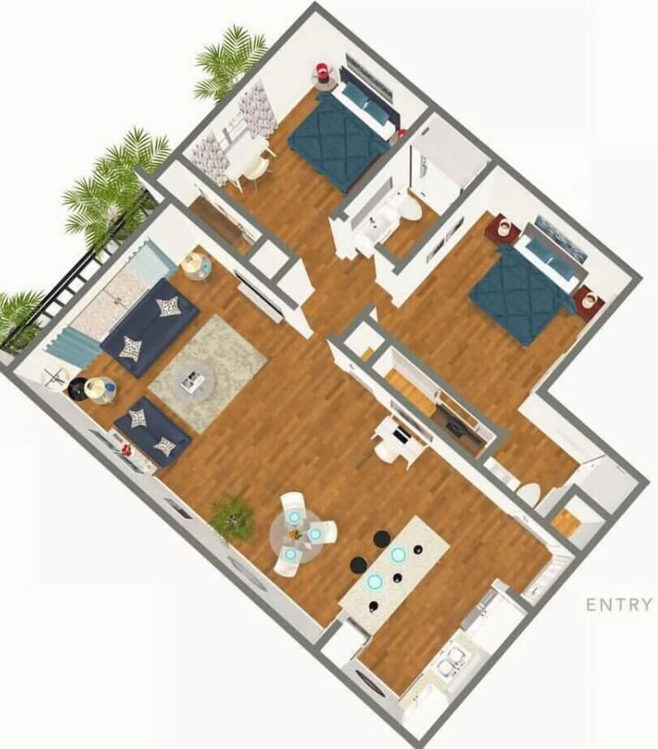 Floor Plan Unit 7