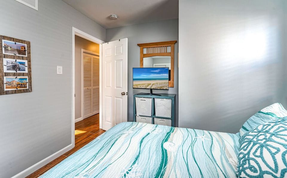 Two double-sized beds
