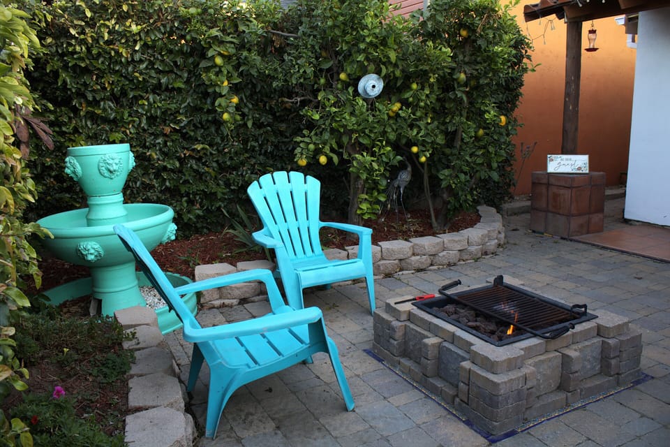 fountain and fire put