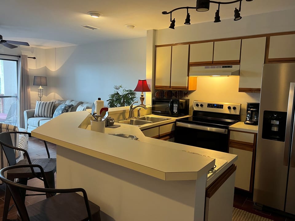 Fully supplied kitchen