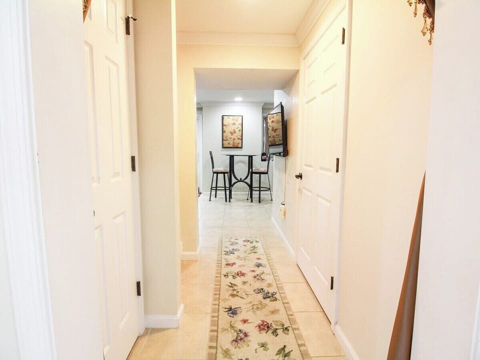 looking from the bedroom 