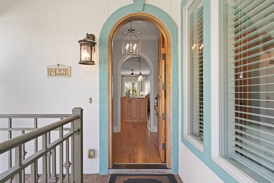 Enter through the front door and discover a hidden gem of St. Simons Island vacation rentals.