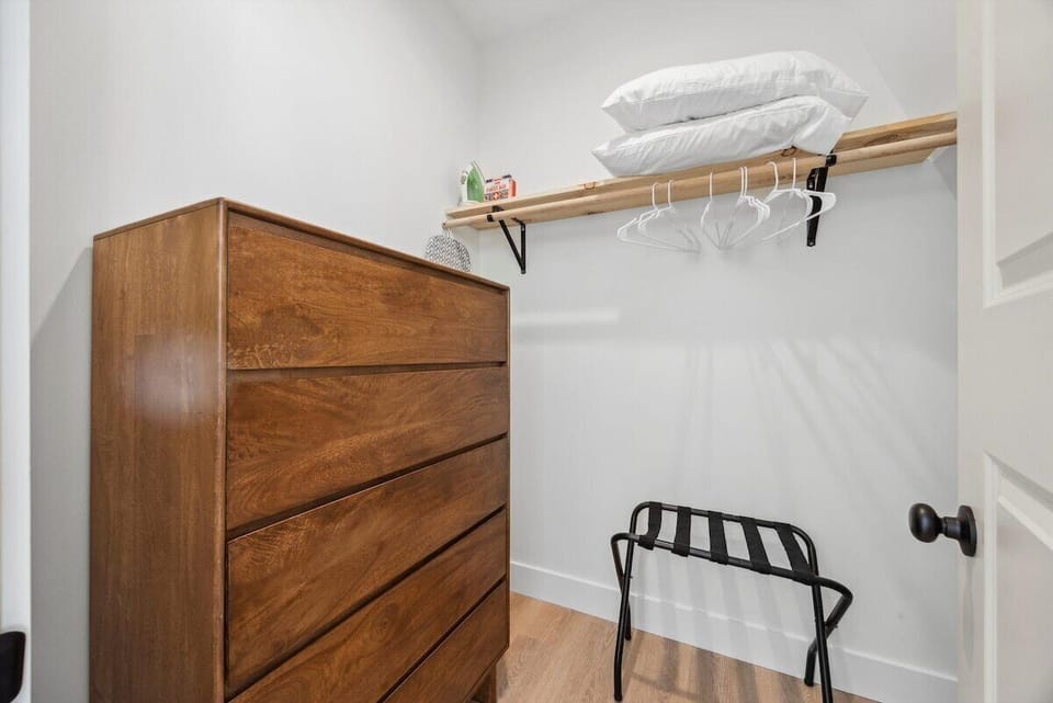 Main level - queen bedroom