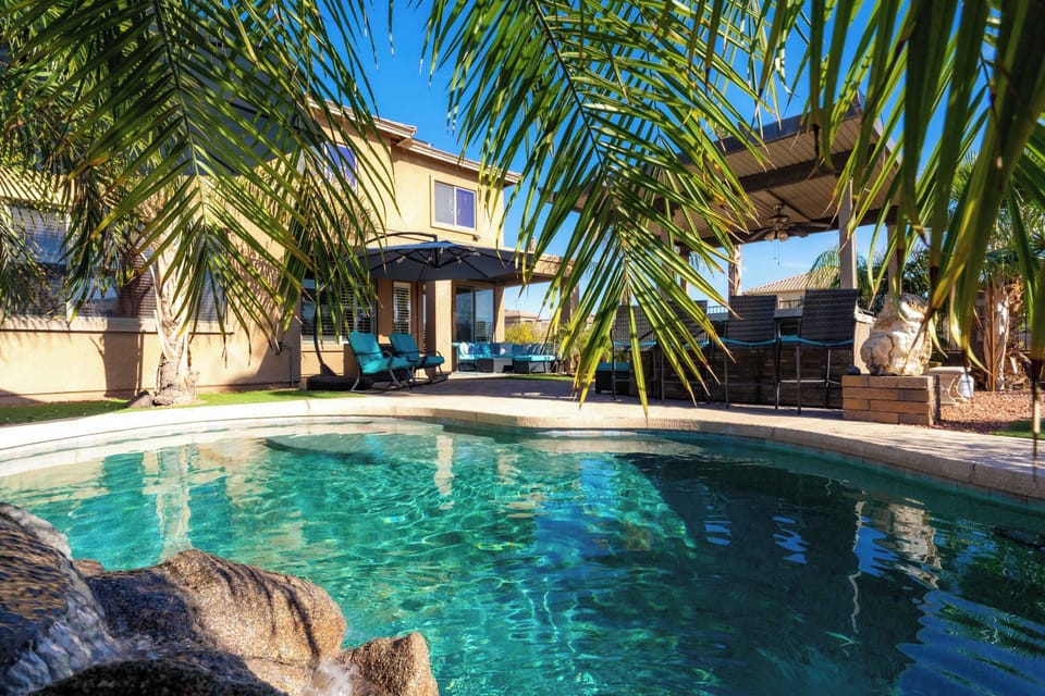 Dive into comfort with our heated pool—perfect for year-round relaxation.