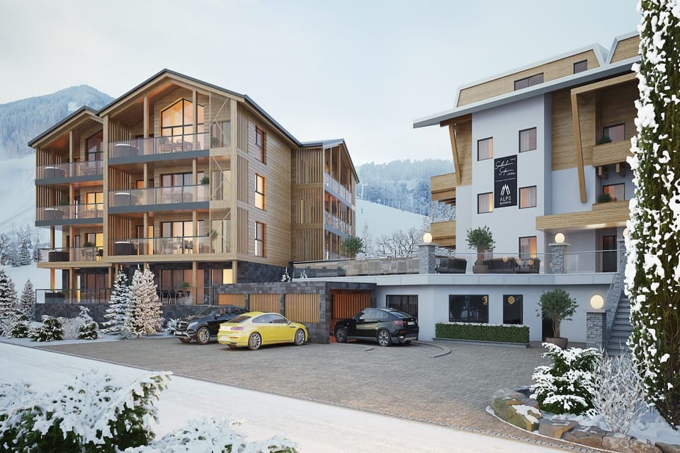 Holiday Home Exterior [winter]