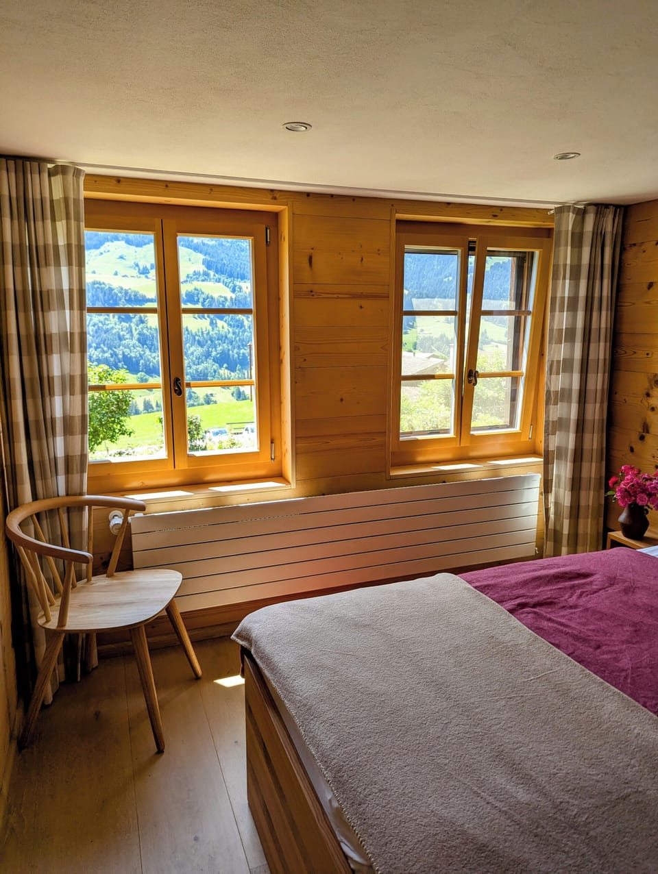 Swiss Mountain-Valley View Lodge Bedroom 2 View
