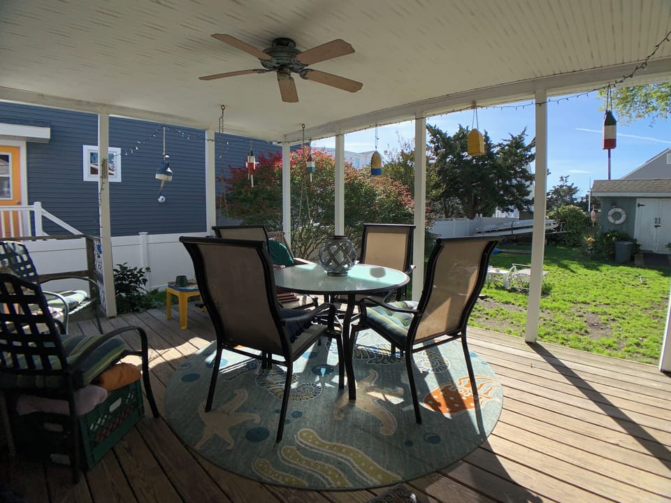 Rear Patio