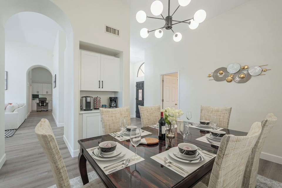 An inviting space to gather, share meals, and create lasting memories