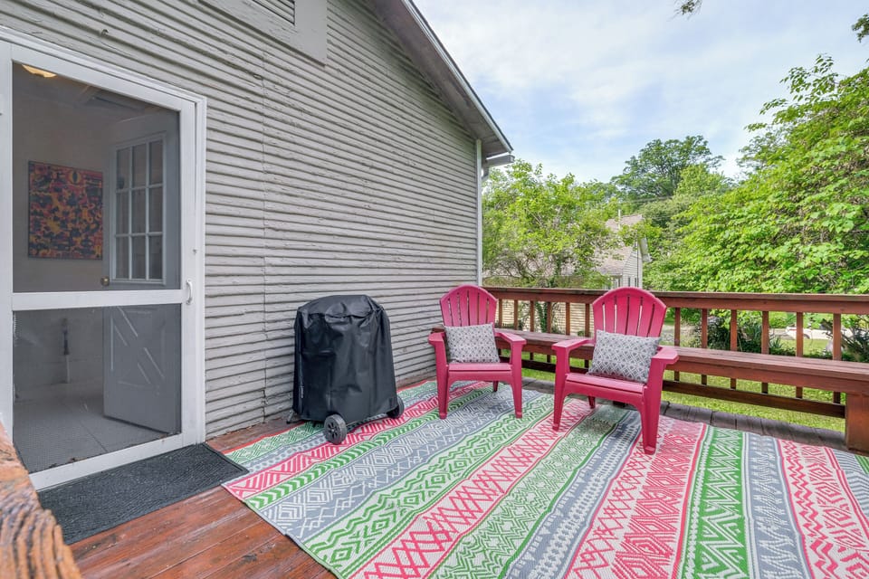 Private Deck | Single-Story Home
