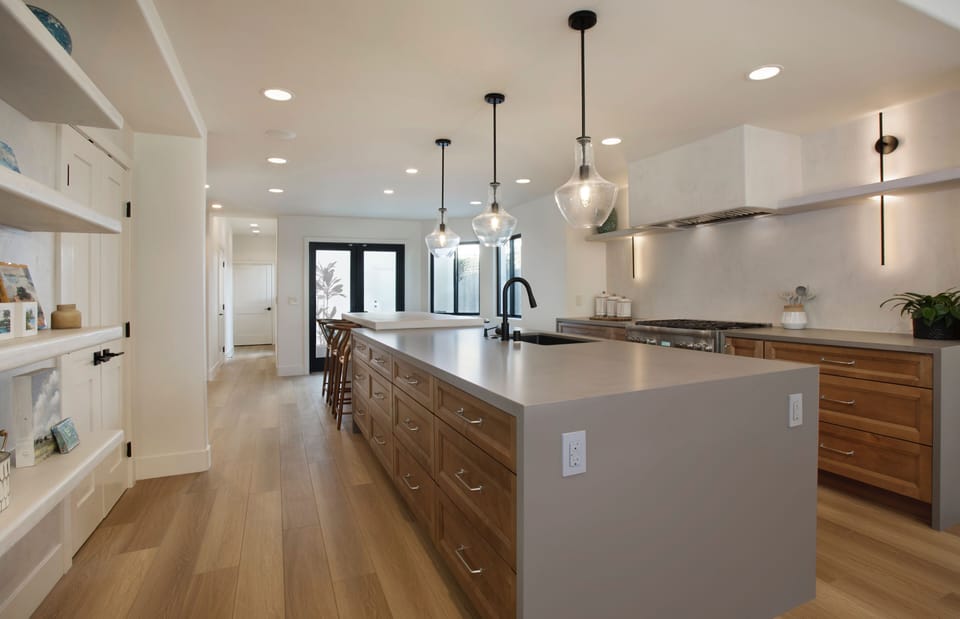 Gourmet kitchen
