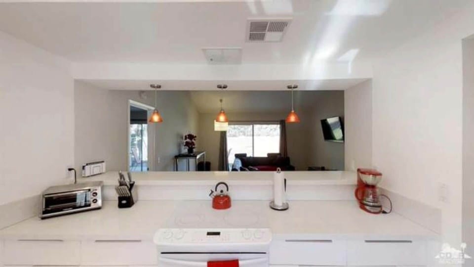 Looking out from Kitchen