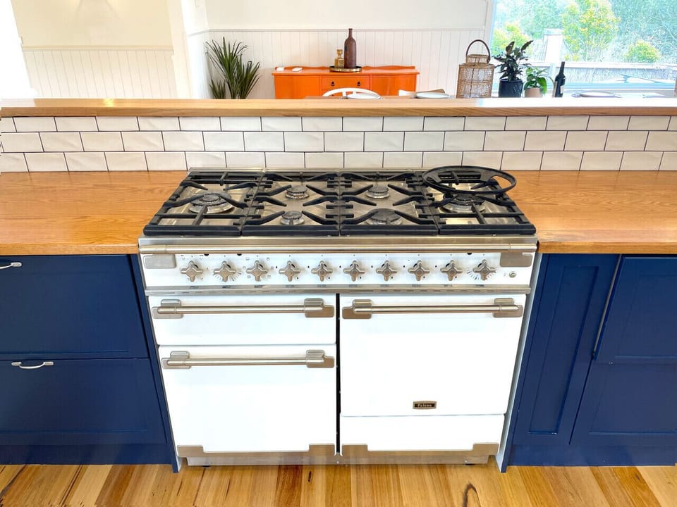 large range-style oven for the discerning chef