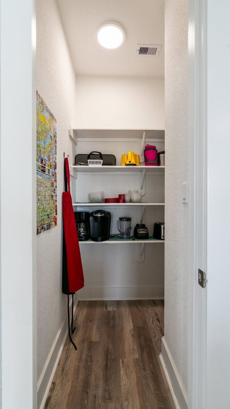Well equipped pantry!