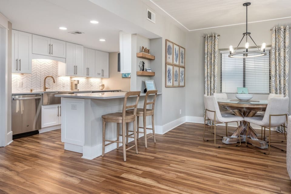 Dining Area and Kitchen