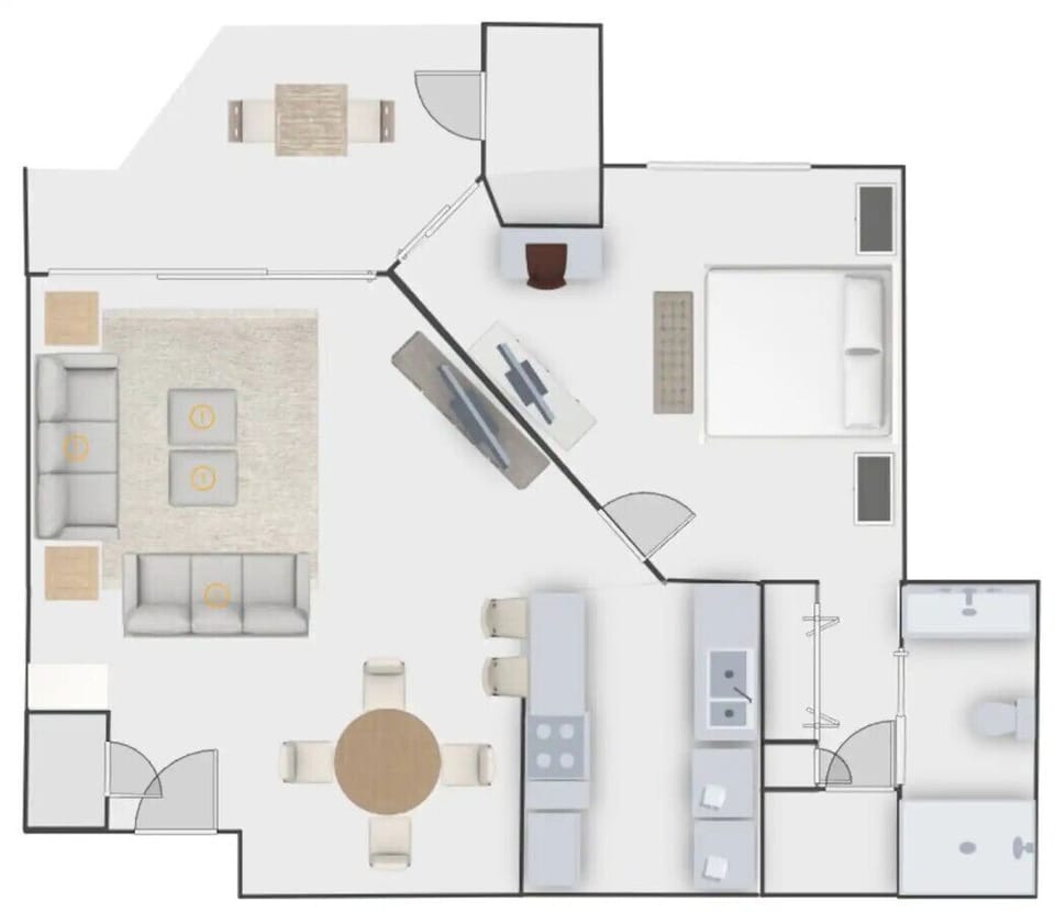 Furnished Floor Plan